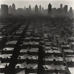 a city by Aaron Siskind