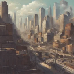 a city by Adam Paquette