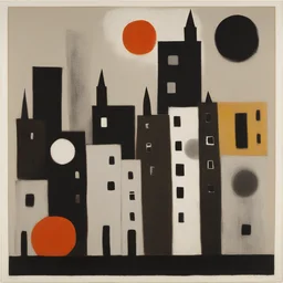 a city by Adolph Gottlieb