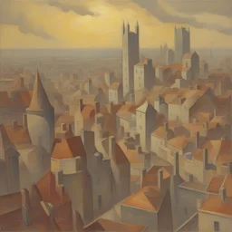 a city by Adrian Paul Allinson