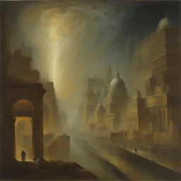 a city by Agostino Arrivabene