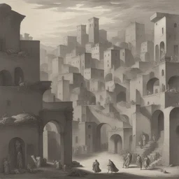a city by Agostino Tassi