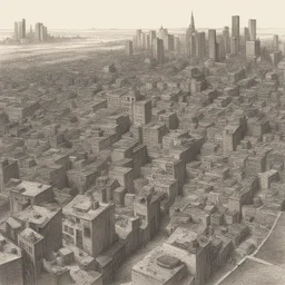 a city by Agustín Fernández