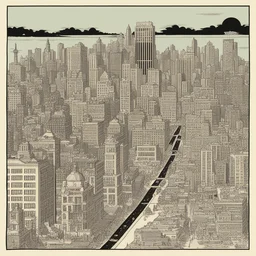 a city by Al Capp