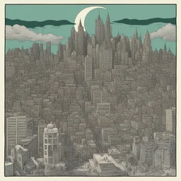 a city by Alan Moore