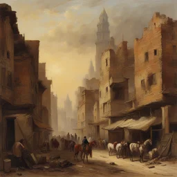 a city by Albert Eckhout