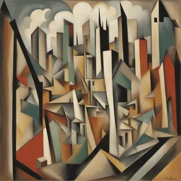 a city by Albert Gleizes
