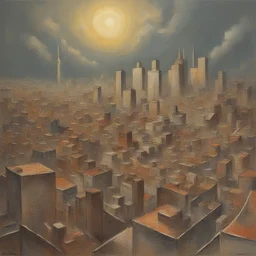 a city by Albert Kotin
