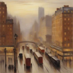a city by Albert Lynch