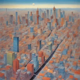 a city by Alberto Biasi