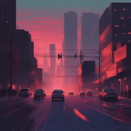 a city by Alena Aenami