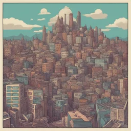 a city by Alex Figini