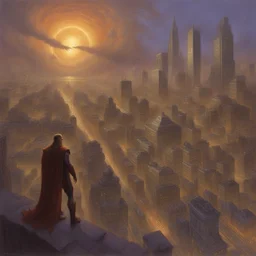 a city by Alex Horley