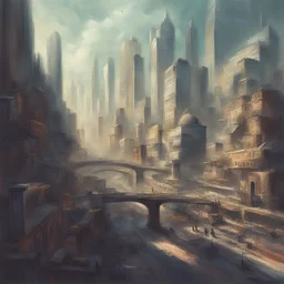 a city by Alex Petruk