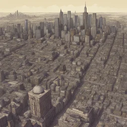 a city by Alex Robinson
