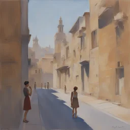 a city by Alex Russell Flint