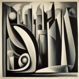 a city by Alexander Archipenko