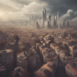 a city by Alexander Kanoldt