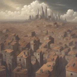 a city by Alexandre Antigna
