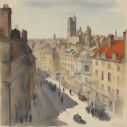 a city by Alexandre Benois