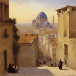 a city by Alexandre Cabanel