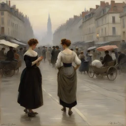 a city by Alfred Guillou