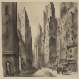 a city by Alfred Kelsner
