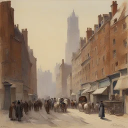 a city by Alfred Parsons