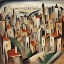 a city by Alice Bailly