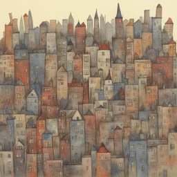 a city by Alice Rahon