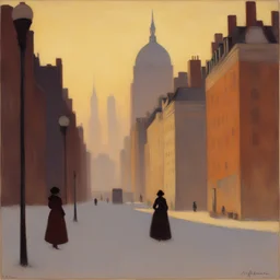 a city by Alphonse Osbert