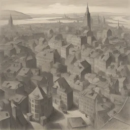 a city by Alvar Cawén