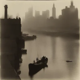 a city by Alvin Langdon Coburn
