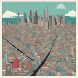 a city by Amédée Guillemin