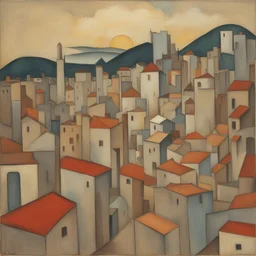 a city by Amadeo de Souza-Cardoso