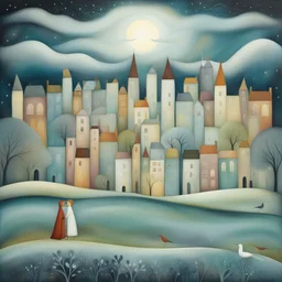 a city by Amanda Clark