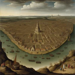 a city by Ambrosius Bosschaert