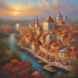a city by Anatoly Metlan