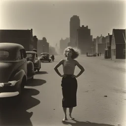 a city by Andre de Dienes