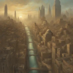 a city by Andrew Ferez