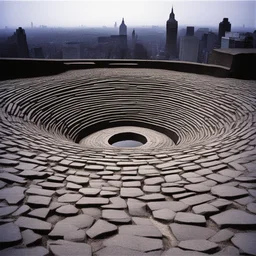 a city by Andy Goldsworthy