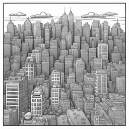 a city by Andy Singer