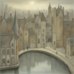 a city by Angela Barrett