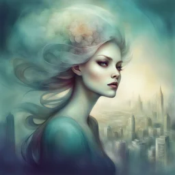 a city by Anna Dittmann