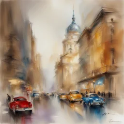 a city by Anna Razumovskaya