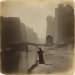 a city by Anne Brigman
