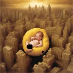 a city by Anne Geddes