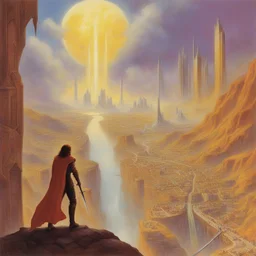 a city by Anne McCaffrey
