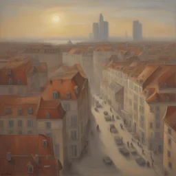a city by Annick Bouvattier