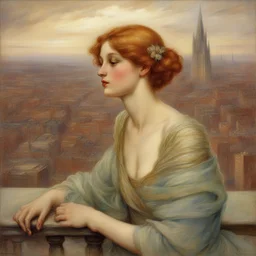 a city by Annie Swynnerton
